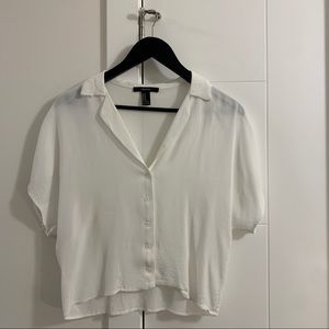 forever 21 button up blouse